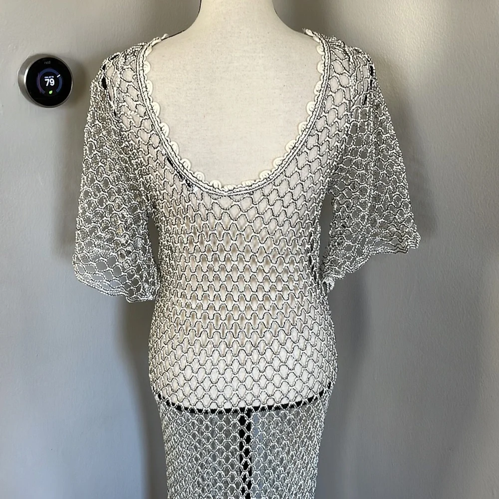 ZARA maxi brach dress cover up NWOT - Picture 11 of 13